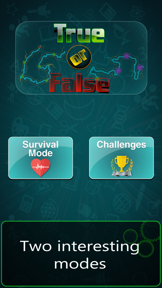 #1. True or False Quiz Trivia Game (iOS) 由: Creative Soft