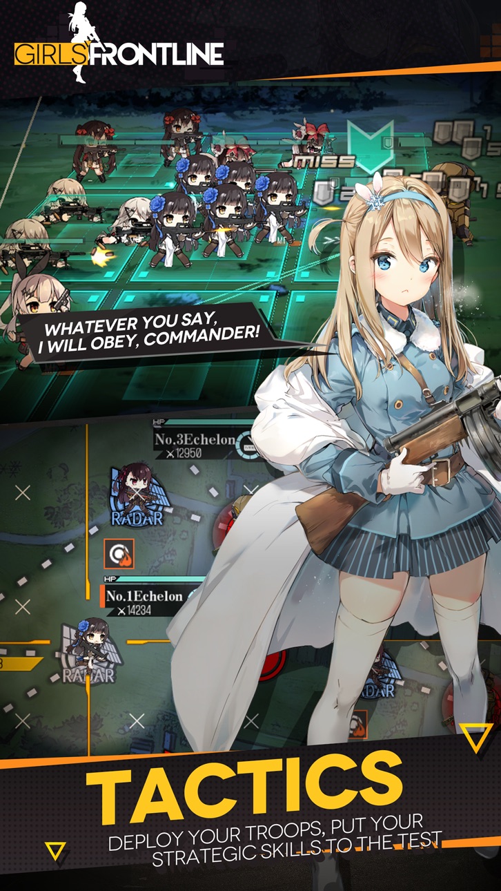 Girls' Frontline Hack screenshot 2 - iOS game interface