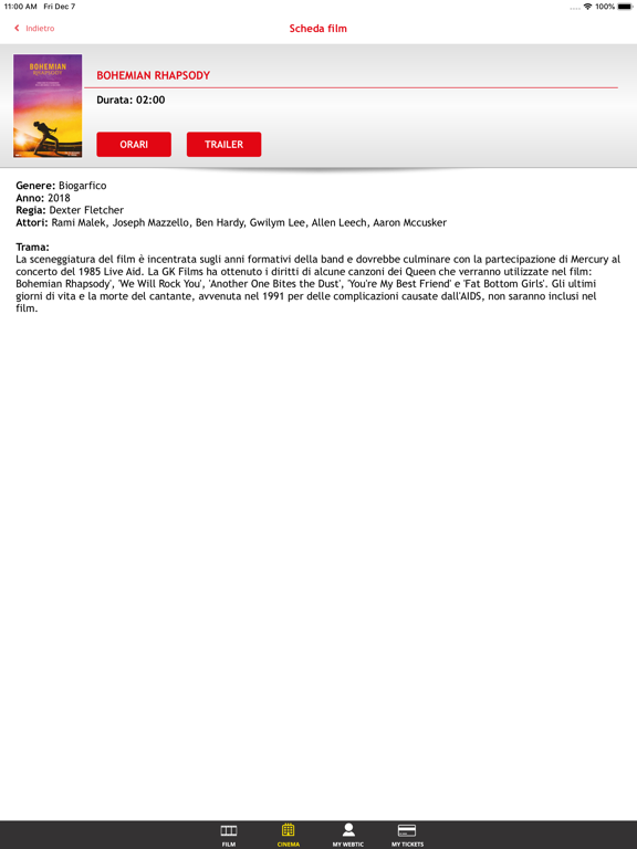 Screenshot #6 pour Webtic Ideal Cityplex Torino