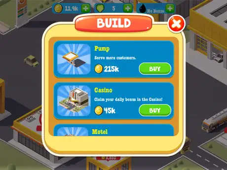 Fuel Inc - Builder Game