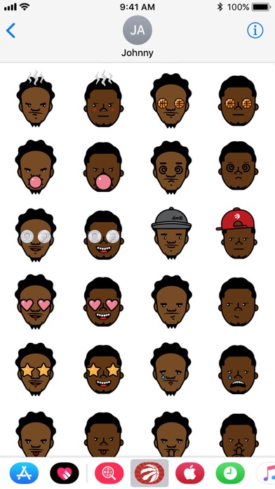 Screenshot #2 pour Toronto Raptors Sticker Pack