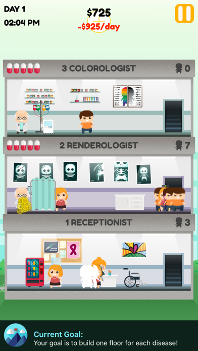 Screenshot #1 pour Hospitower Build a Hospital