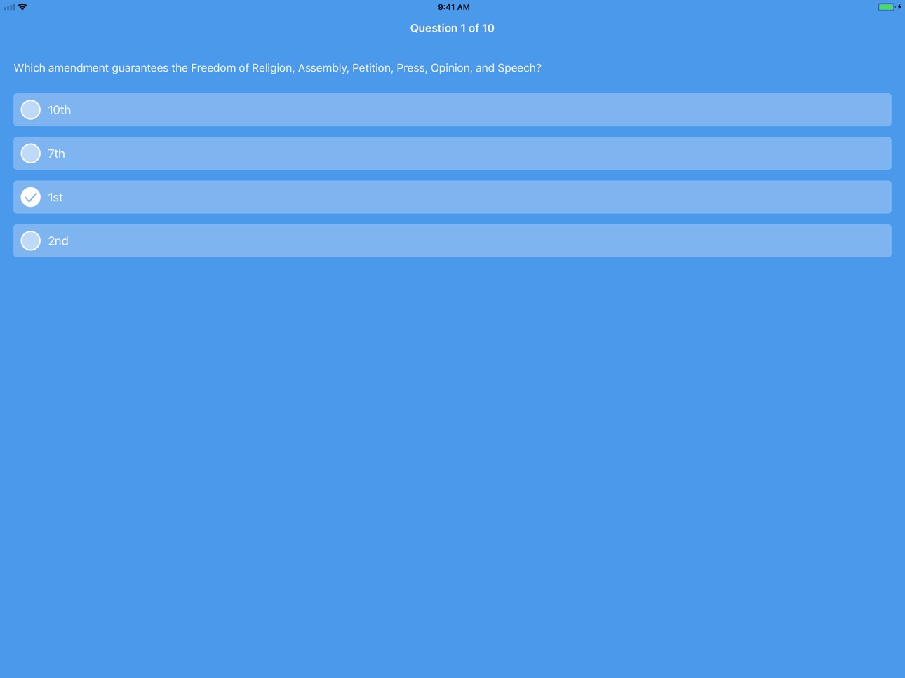 iPad screenshot