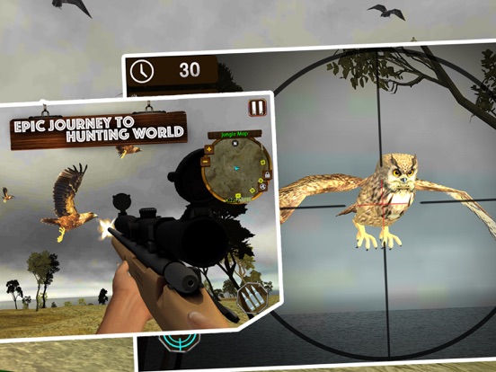 Screenshot #6 pour Chasse aux oiseaux d'îles: survie des tireurs