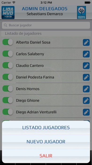 Liga MVD - App Delegados screenshot 4