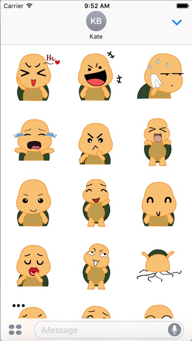 Bald Turtle Emoji & Sticker GIF screenshot 2