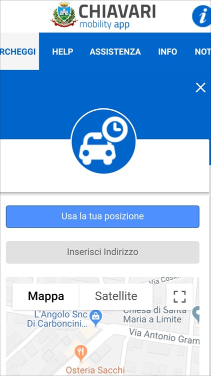 Chiavari Mobility App