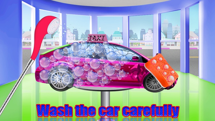 Girl Pink Taxi Repair screenshot-3