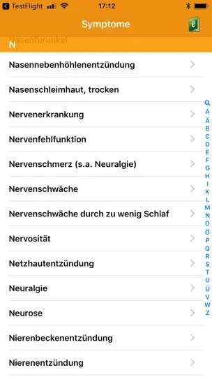 Screenshot von AcuApp® Premium auf dem iPhone 1