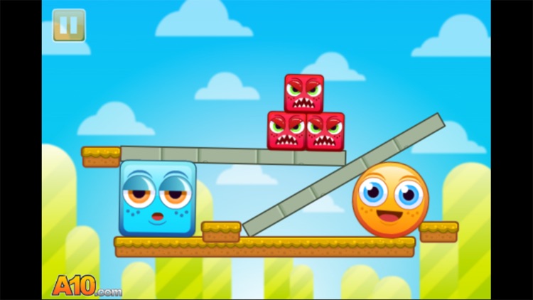 翻滚球球-滚动的天空大作战