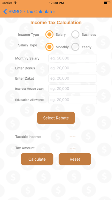 App screenshot