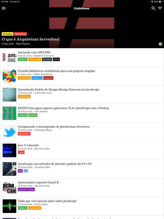 Screenshot #4 pour Code News