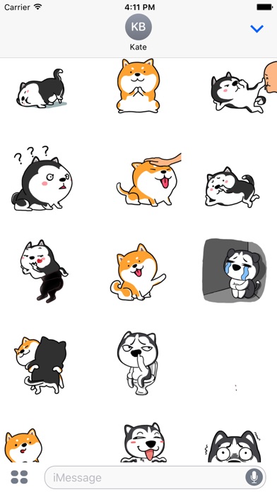 Shiba Inu Animated Stickers screenshot 2