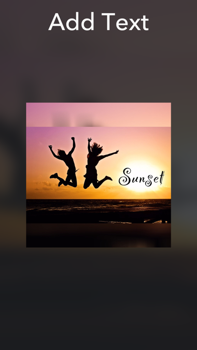 Screenshot #3 pour Text On Square Video And Blur Background - SooMov
