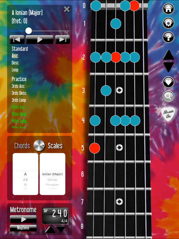 Guitar Companion iPad screenshot 4 - Music app