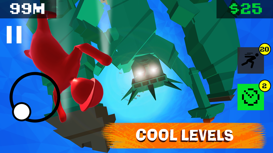 #1. Flat Jump Fall (iOS) Podle: Aleksandr Minakov
