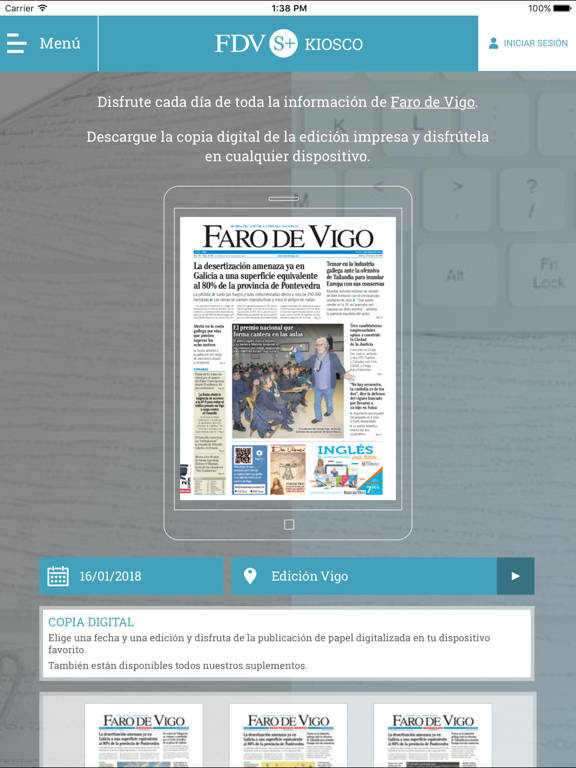 Screenshot #4 pour Kiosco Faro de Vigo