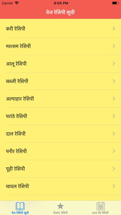 Veg Recipe in Hindi