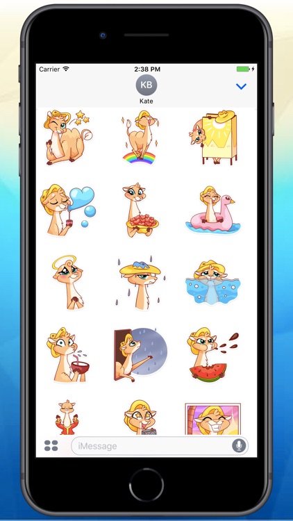 Cute Camel Stickers