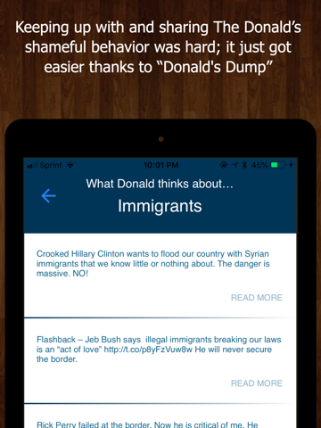DonaldsDump screenshot 4