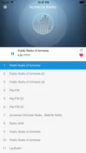 Armenia Radio: Armenian FM screenshot #2 for iPhone