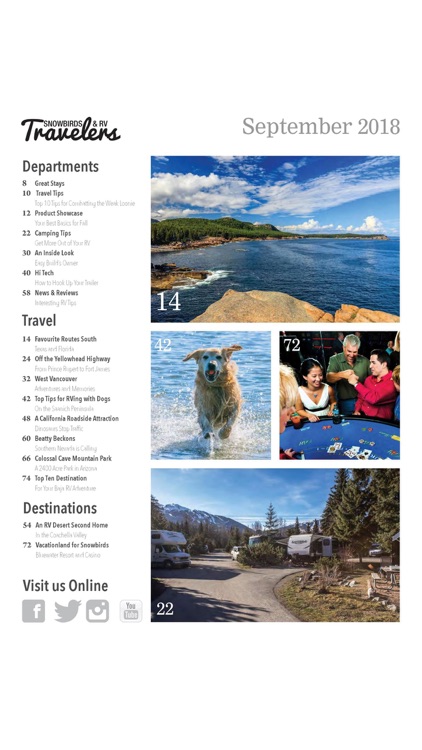 Snowbirds & RV Travelers