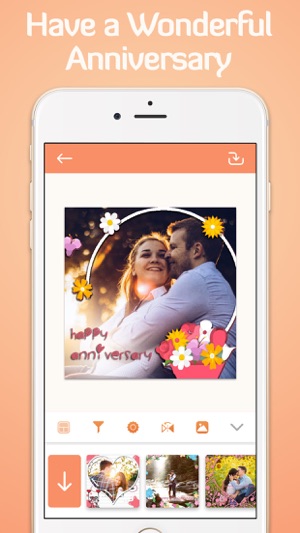 Anniversary Photo Frames Maker(圖1)-速報App