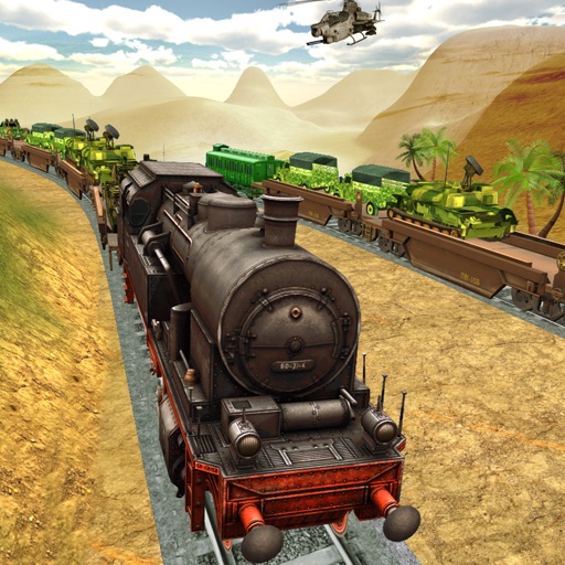 US Army Train Simulator Game icon