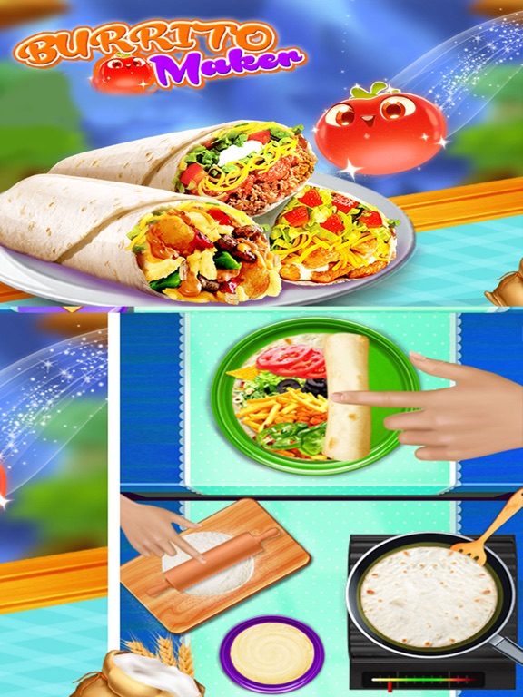 Screenshot #4 pour Burrito Maker Maître Chef Jeu