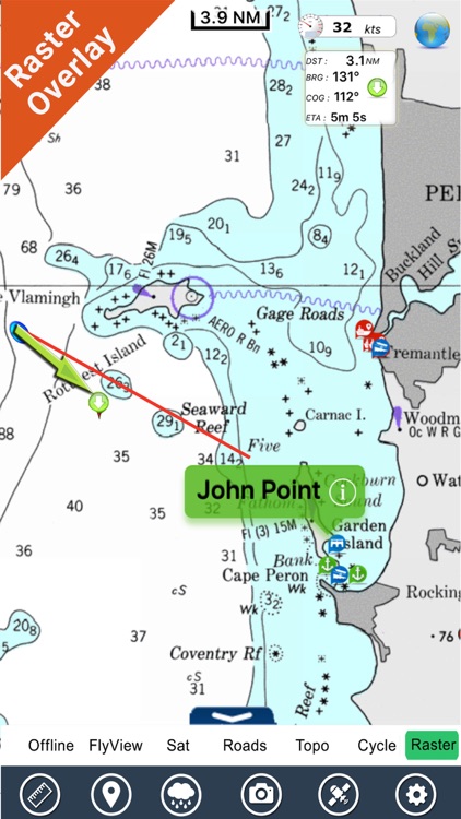 Perth Nautical Charts GPS - HD