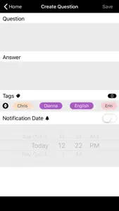 QA - Question & Answer Tracker screenshot #3 for iPhone