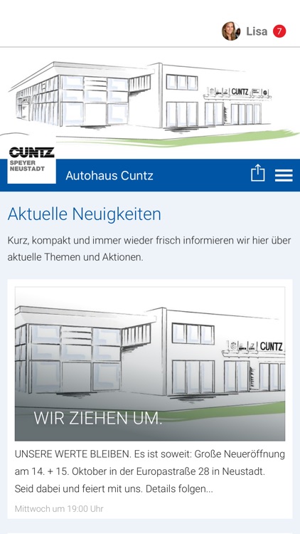 Autohaus CUNTZ App