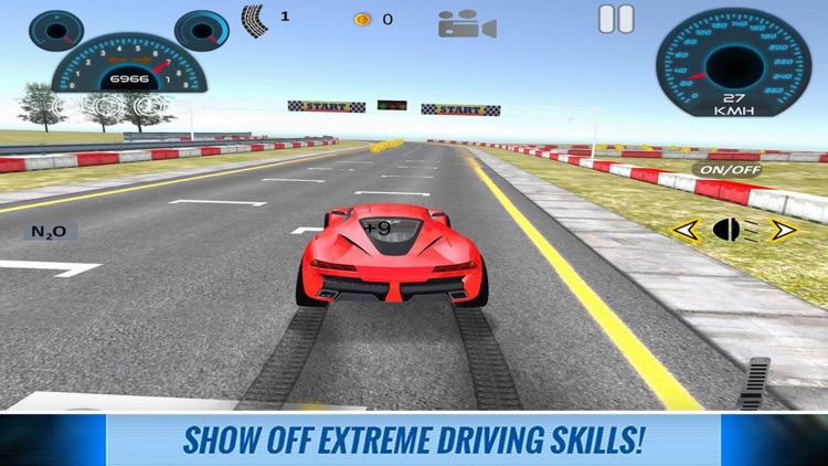 Racing Car Speed Test