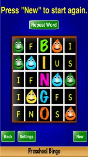 preschool bingo iphone screenshot 1