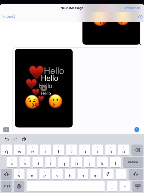 PyroMessage iPad screenshot 4 - Entertainment app