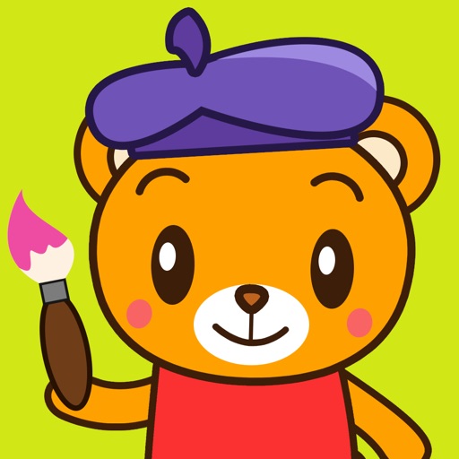 Coloring games & drawing book! Icon