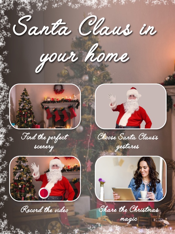 Screenshot #4 pour Votre vidéo avec le Père Noël.
