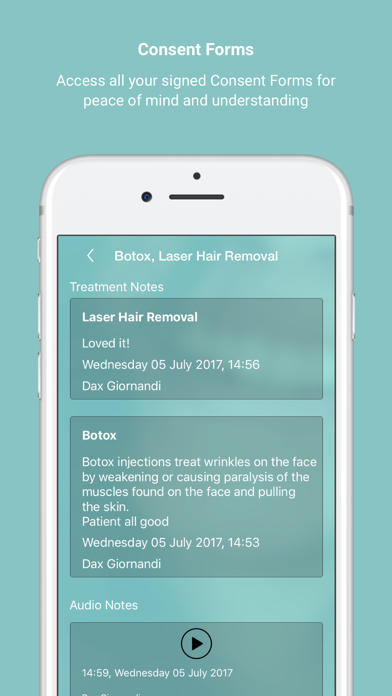 Screenshot #3 pour Consentz Patient App