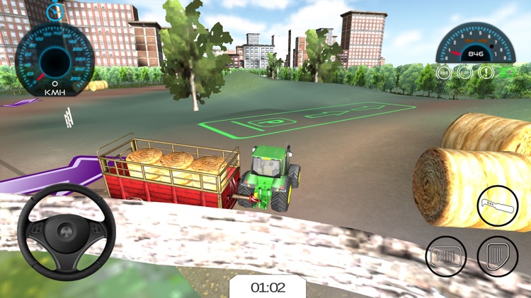 Farming Cargo Tractor Sim