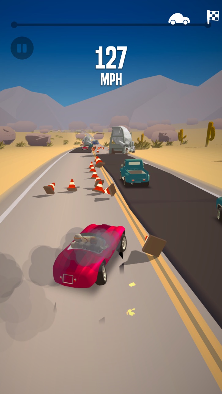 Great Race - Route 66 Hack screenshot 3 - iOS game interface