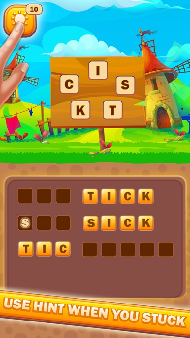 Screenshot #2 pour WordsDom Puzzle Game