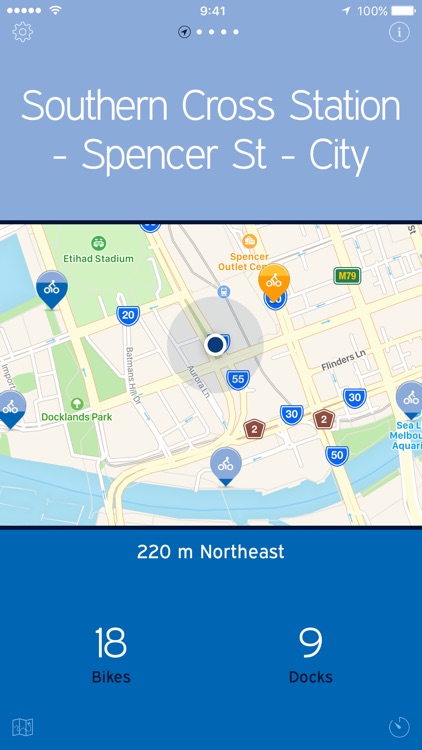 Melbourne Bikes — A One-Tap Bike Share App