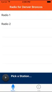 radio for denver broncos iphone screenshot 1