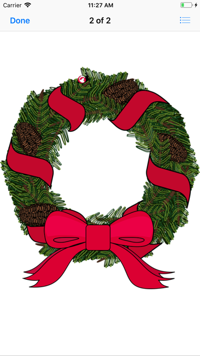 My Christmas Wreath Stickers screenshot 3