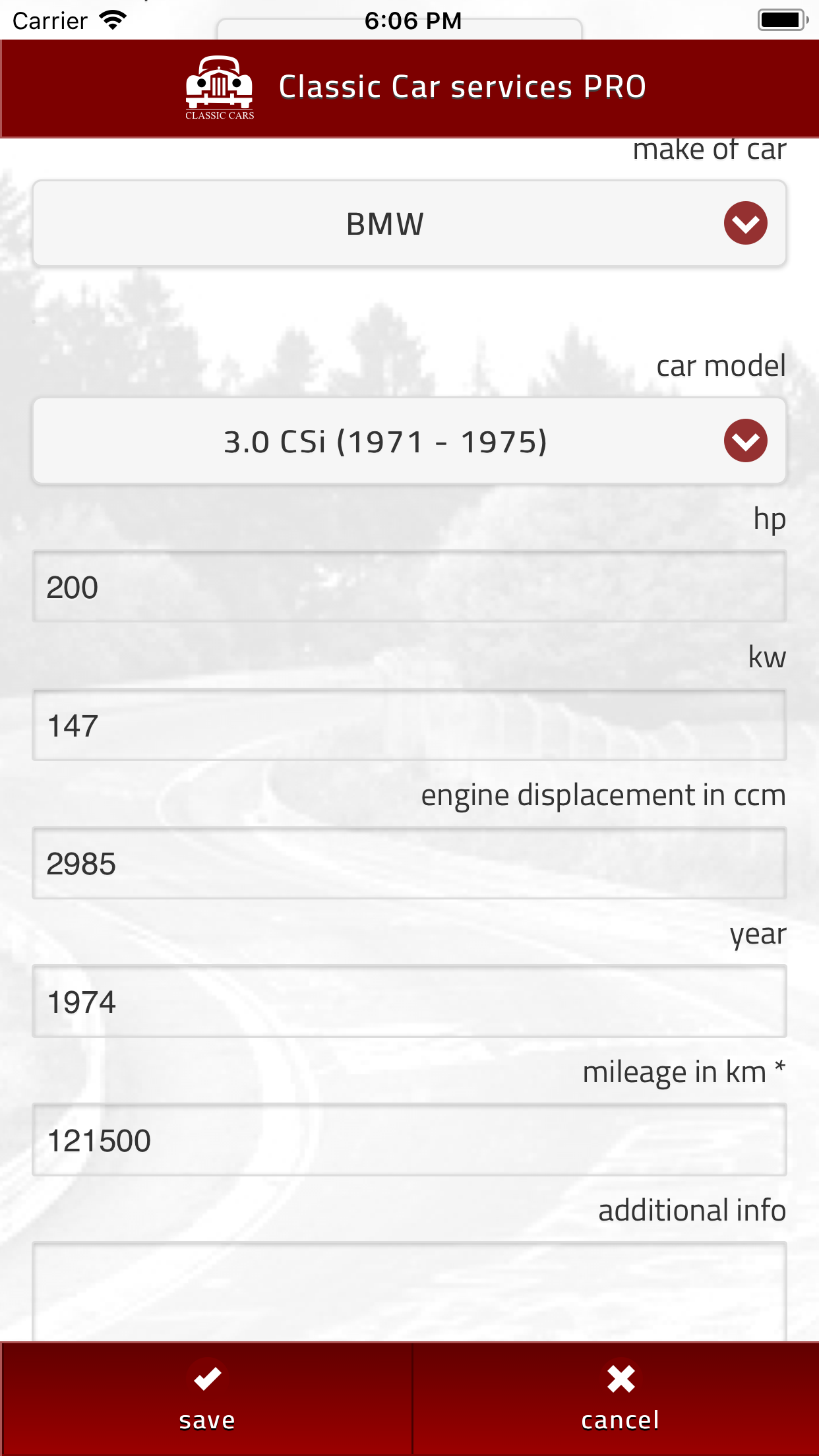 My Classic Car screenshot 3