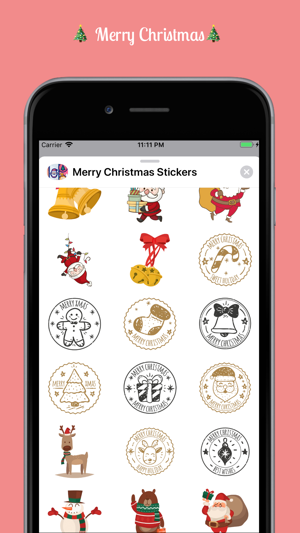 Top Merry Christmas Stickers(圖2)-速報App