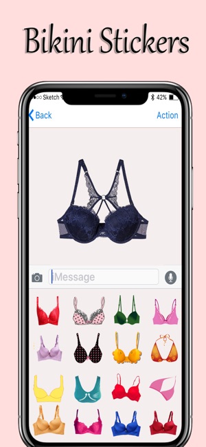 Girls Bikini Stickers(圖2)-速報App