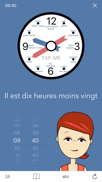 Learn French. Time. screenshot 2