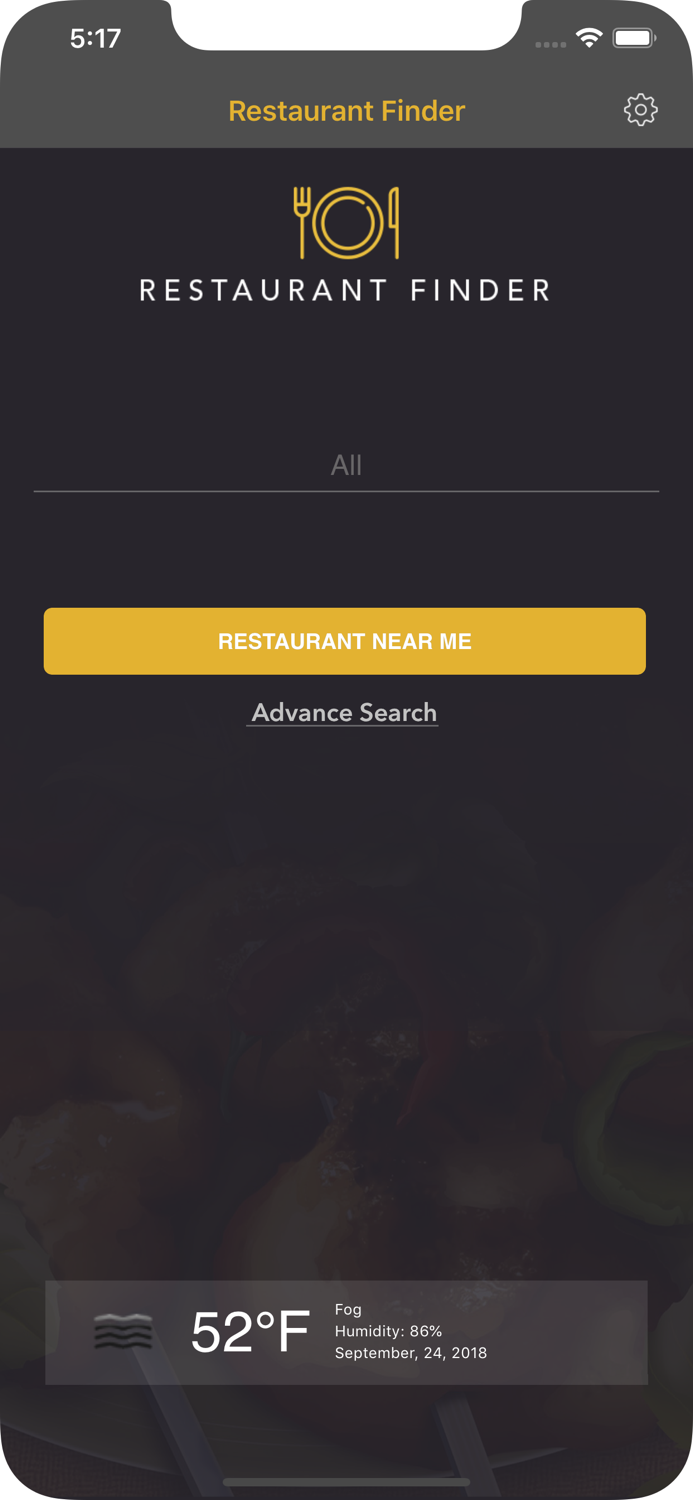 Restaurant Finder