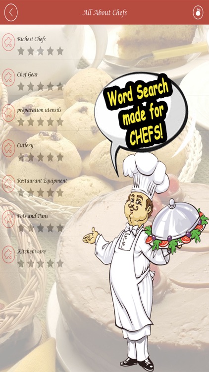 Chefs Word Search